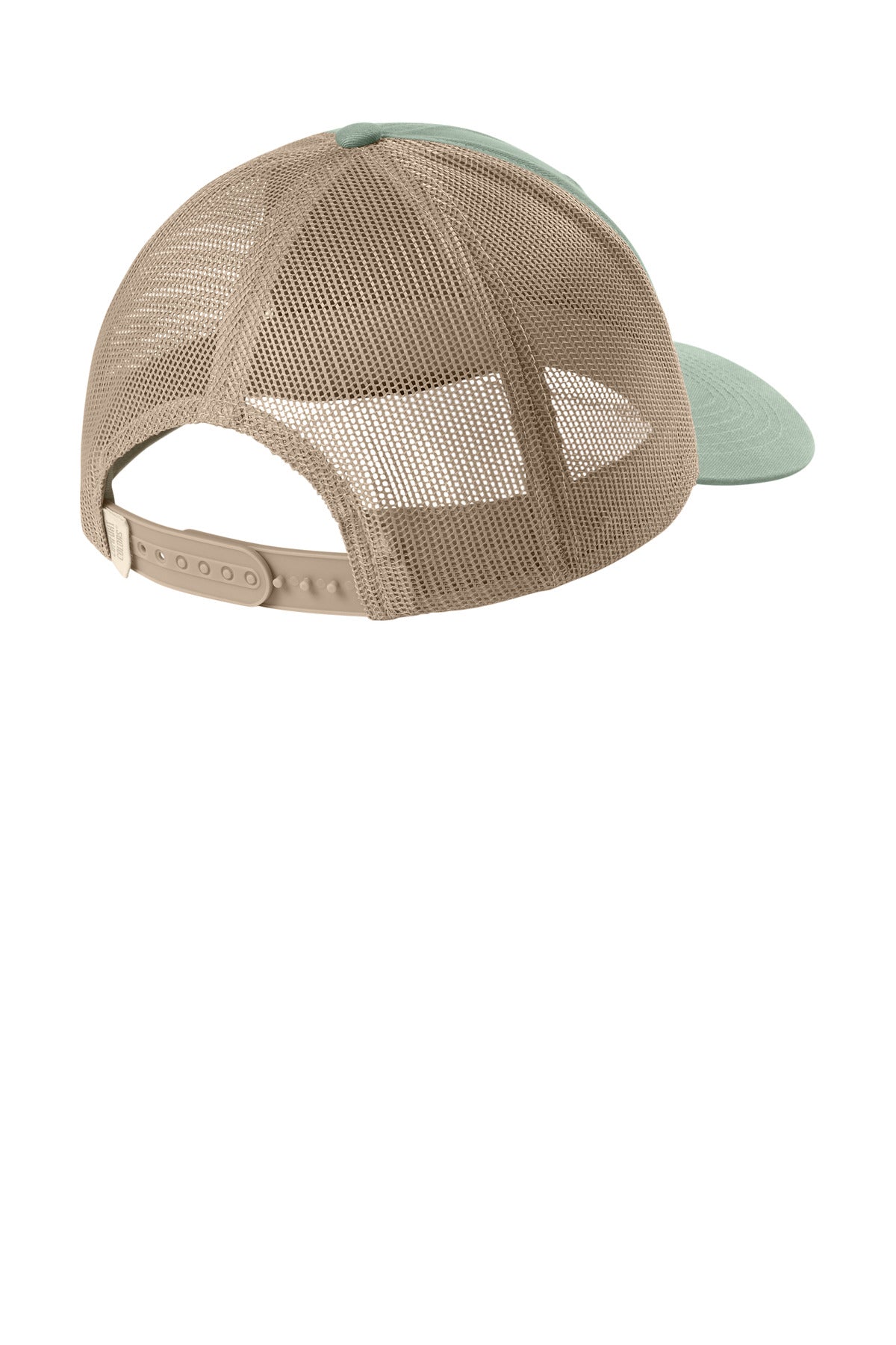Comfort Colors Sunwashed Trucker Cap - Bay - flat back