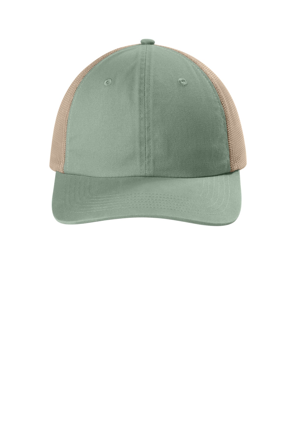 Comfort Colors Sunwashed Trucker Cap - Bay - flat front