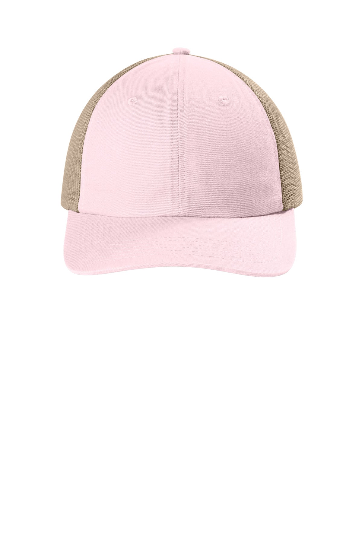Comfort Colors Sunwashed Trucker Cap - Blossom - flat front