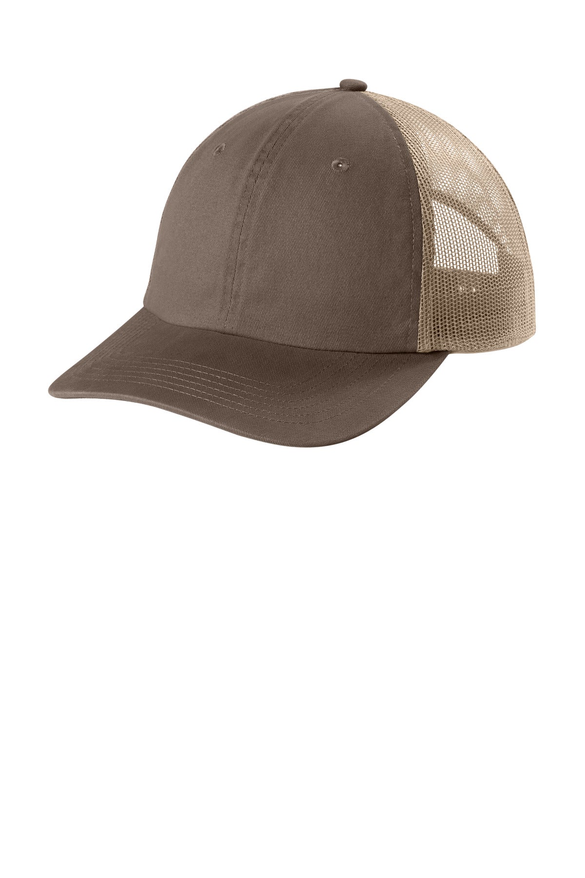 Comfort Colors Sunwashed Trucker Cap - Espresso - front