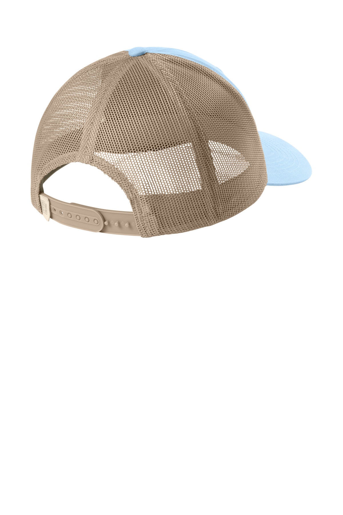 Comfort Colors Sunwashed Trucker Cap - Hydrangea - flat back