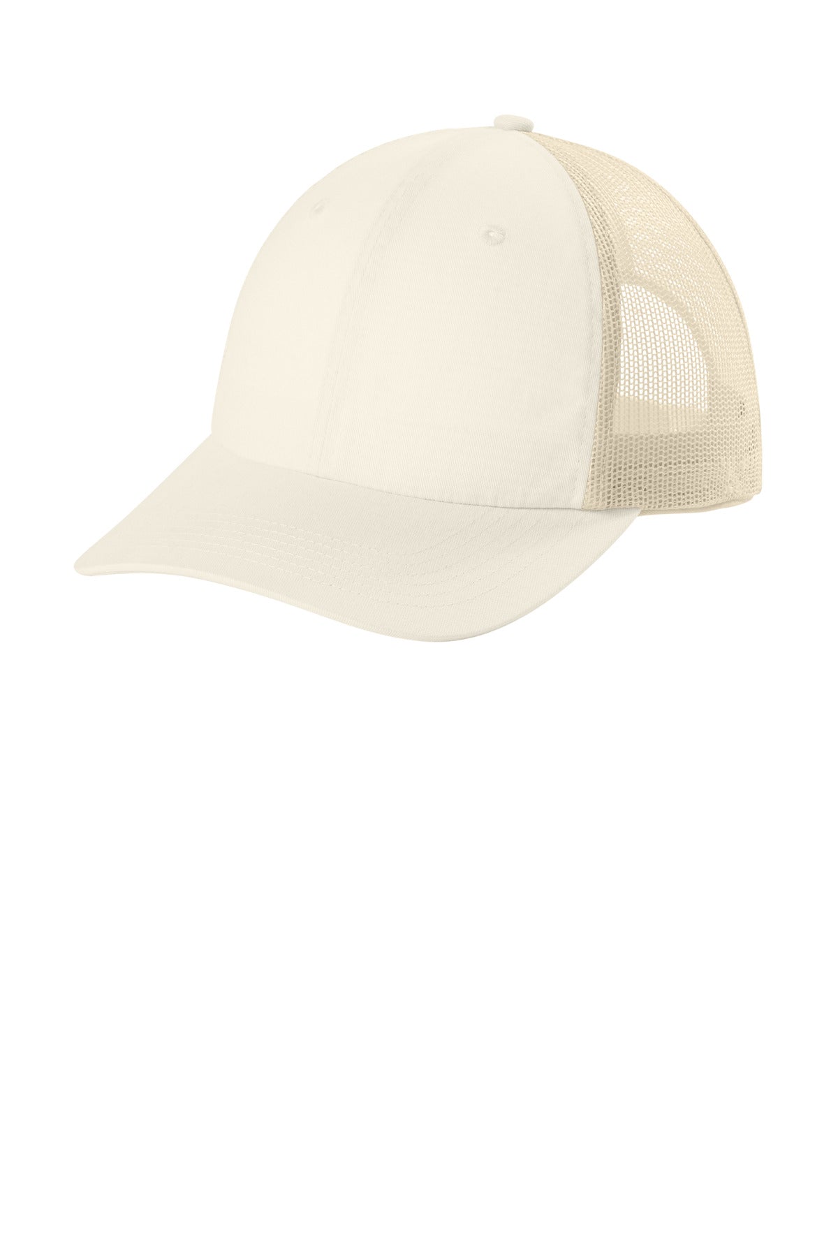 Comfort Colors Sunwashed Trucker Cap - Ivory - front