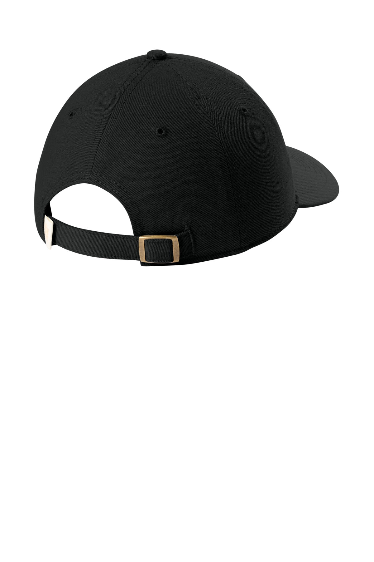 Comfort Colors Coastal Washed Cap - Black - flat back