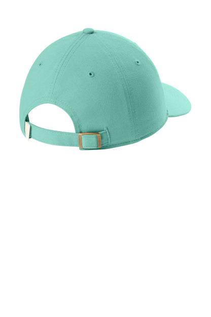 Comfort Colors Coastal Washed Cap - Chalky Mint - flat back