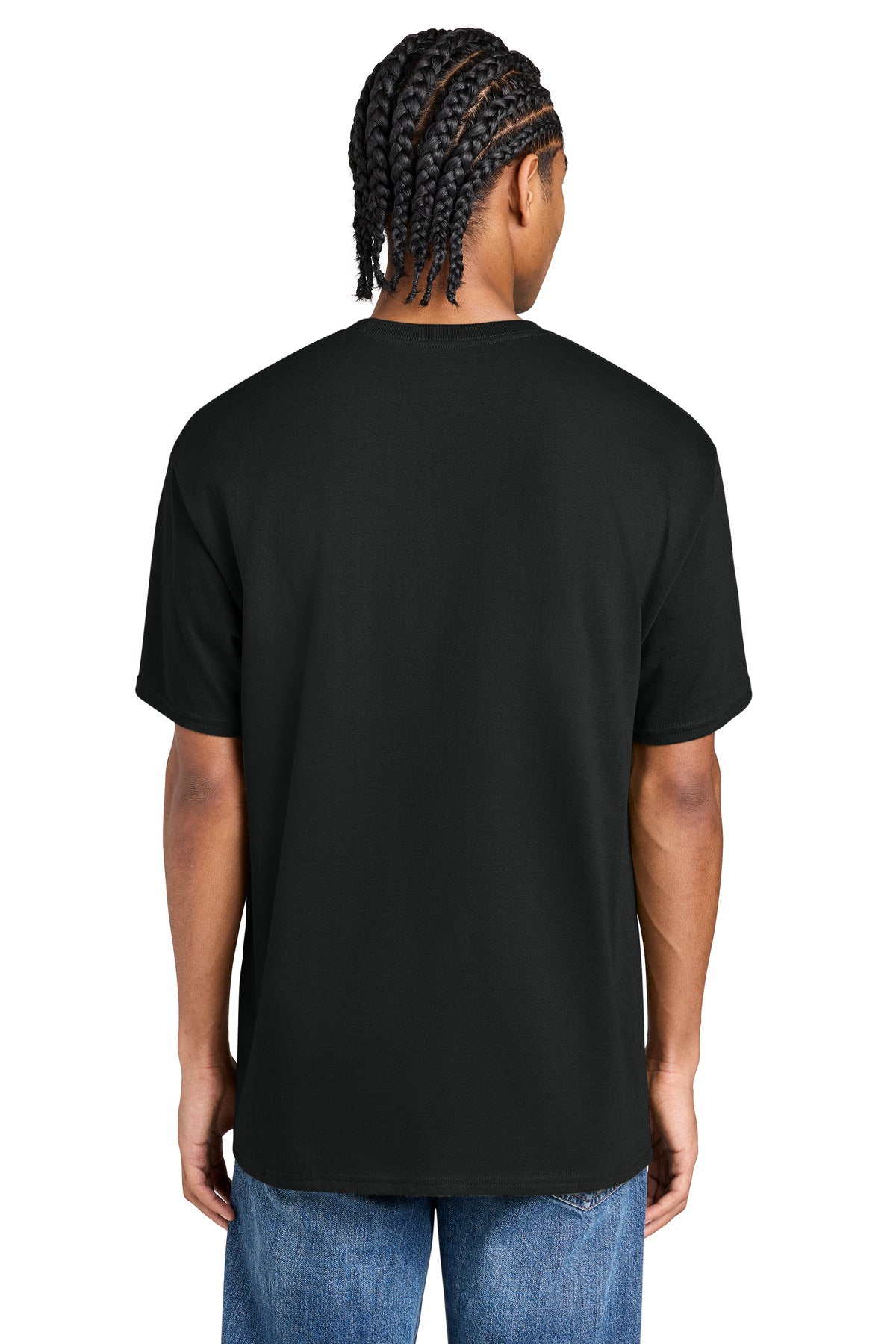Champion Jersey Short Sleeve Tee - Black - back