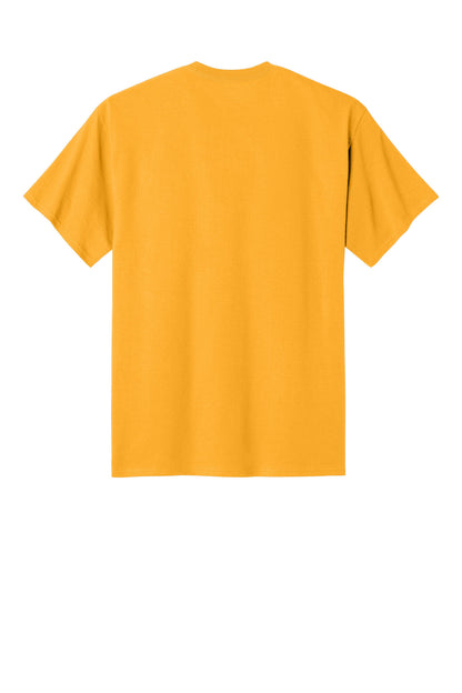 Champion Jersey Short Sleeve Tee - C Gold - flat back