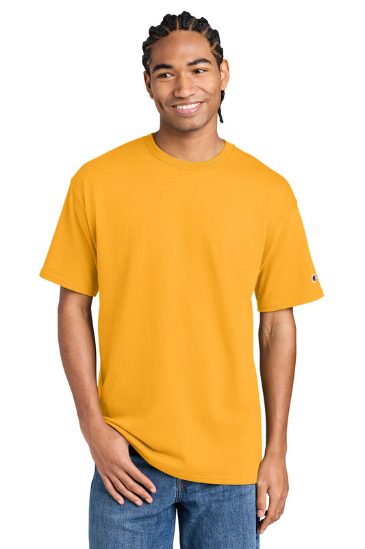 Champion Jersey Short Sleeve Tee - C Gold - front