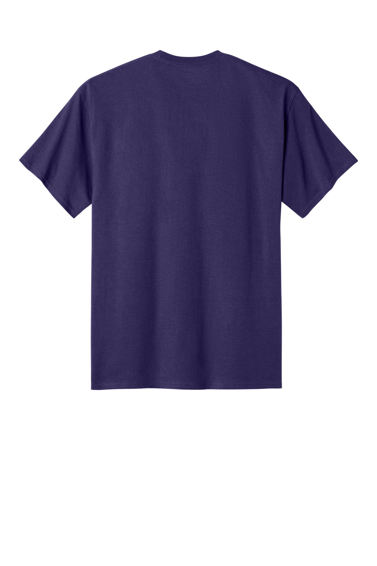 Champion Jersey Short Sleeve Tee - Champion Purple - flat back