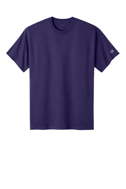 Champion Jersey Short Sleeve Tee - Champion Purple - flat front