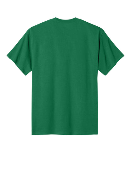 Champion Jersey Short Sleeve Tee - Kelly Green - flat back