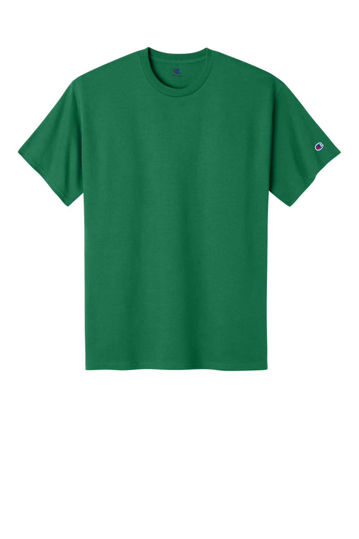 Champion Jersey Short Sleeve Tee - Kelly Green - flat front