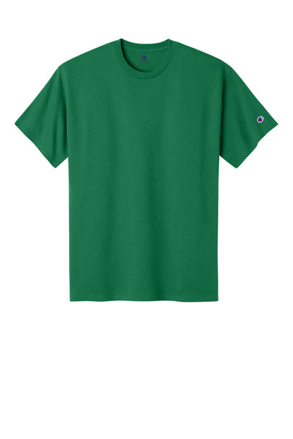 Champion Jersey Short Sleeve Tee - Kelly Green - flat front