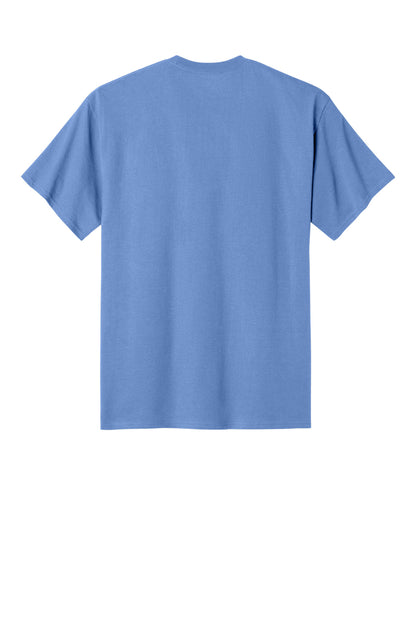 Champion Jersey Short Sleeve Tee - Light Blue - flat back