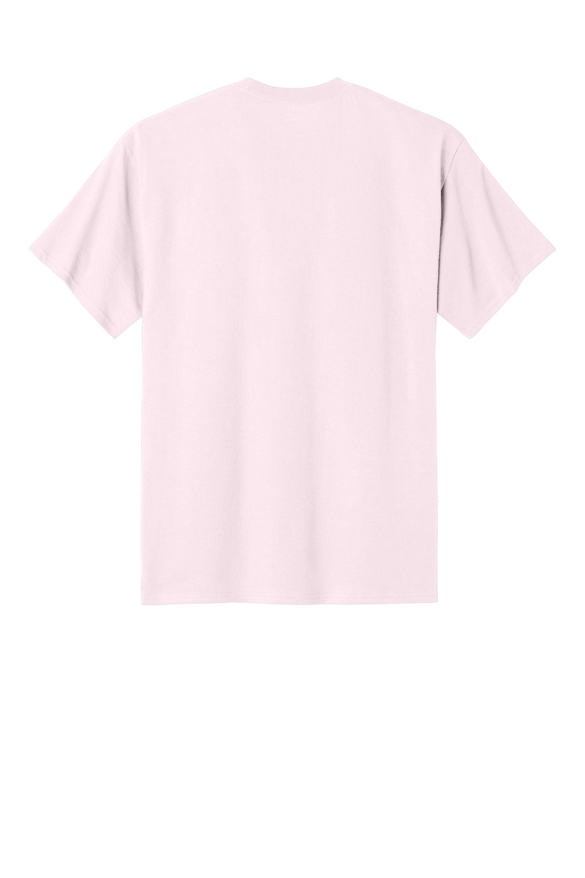 Champion Jersey Short Sleeve Tee - Lilac Pink - flat back