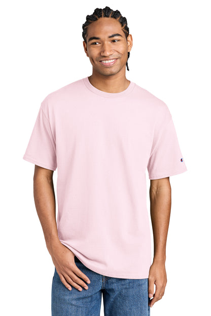 Champion Jersey Short Sleeve Tee - Lilac Pink - front