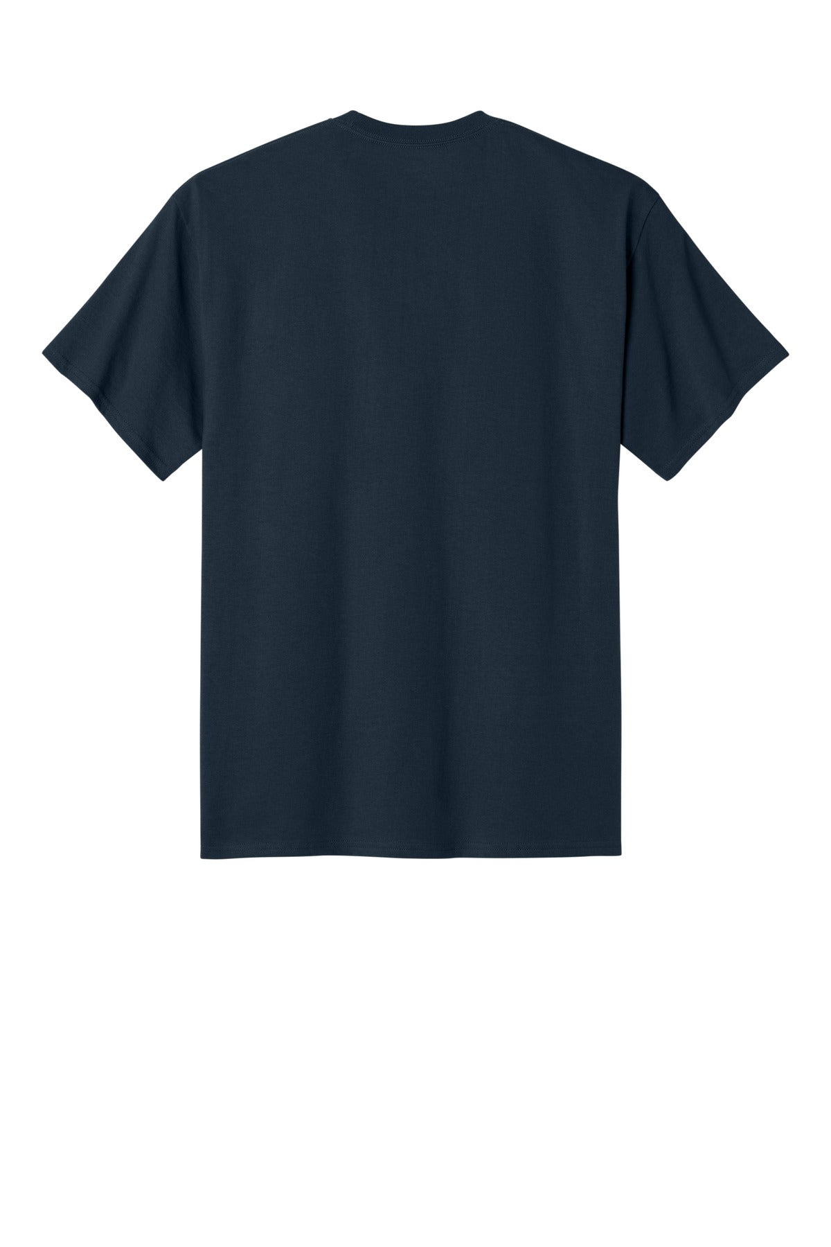 Champion Jersey Short Sleeve Tee - Navy - flat back