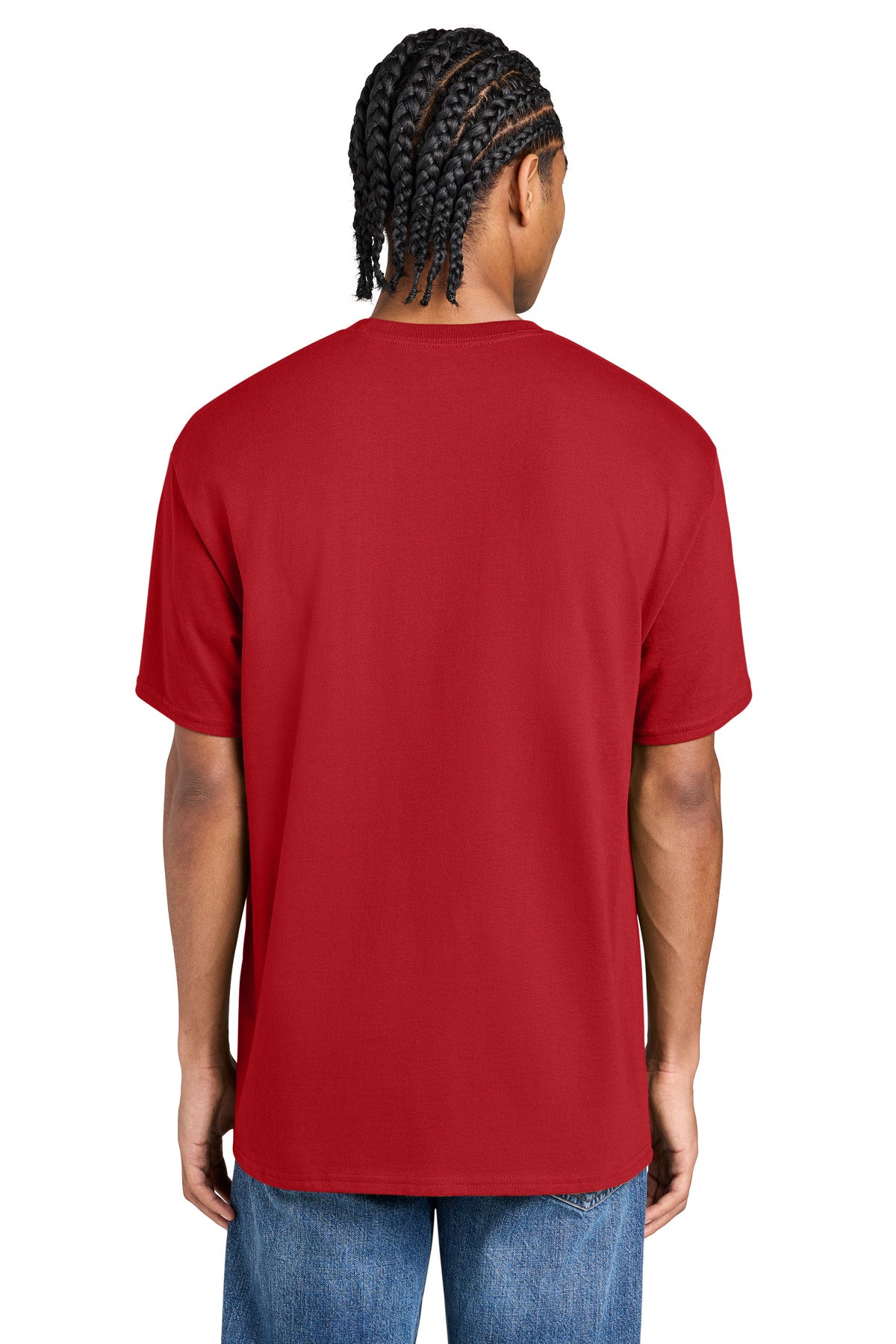 Champion Jersey Short Sleeve Tee - Red - back