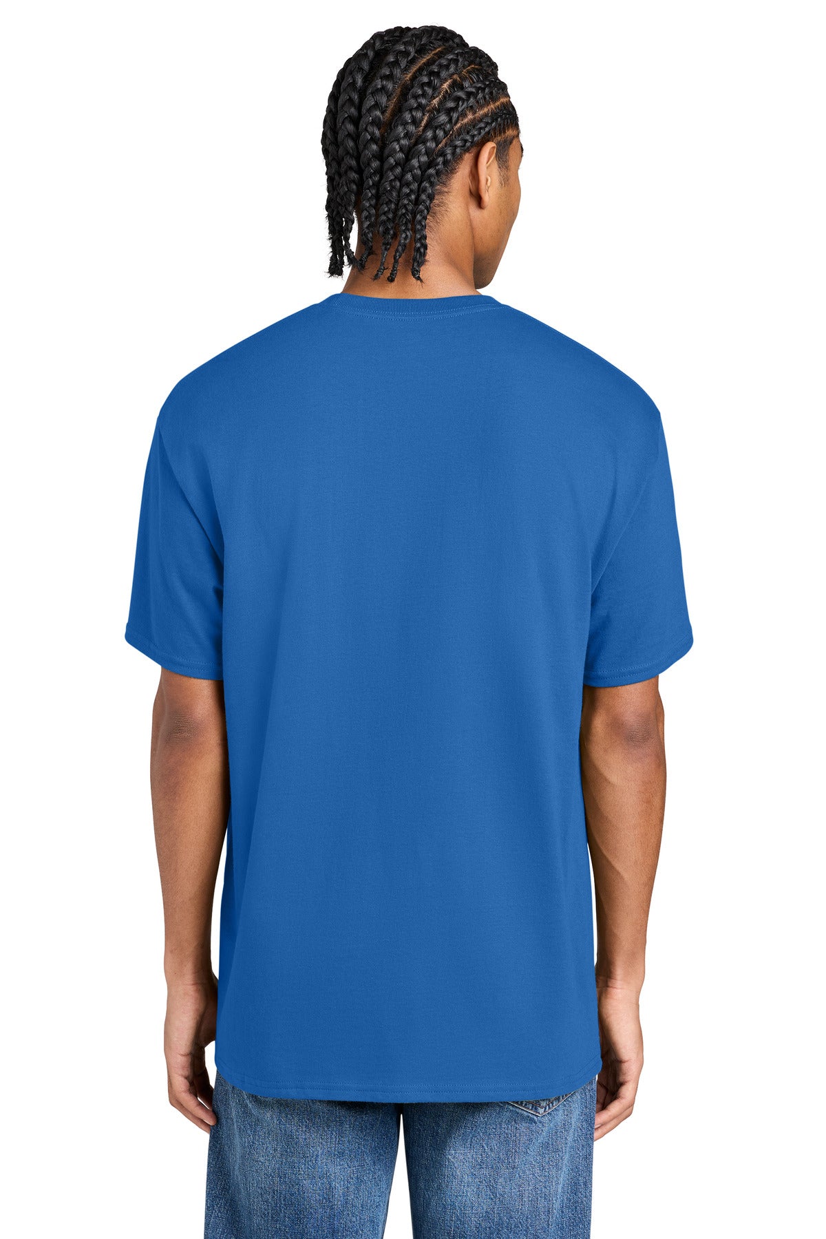 Champion Jersey Short Sleeve Tee - Royal Blue - back