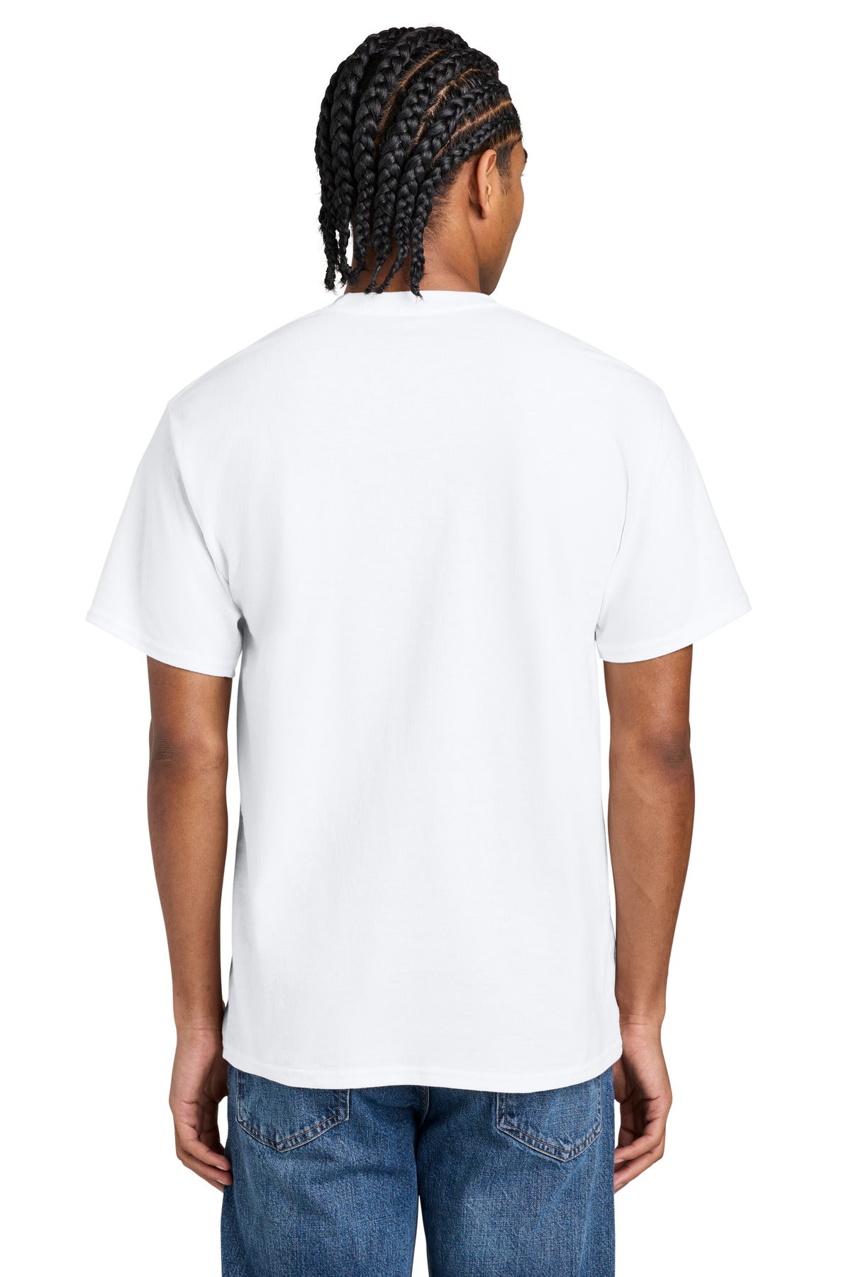 Champion Jersey Short Sleeve Tee - White - back