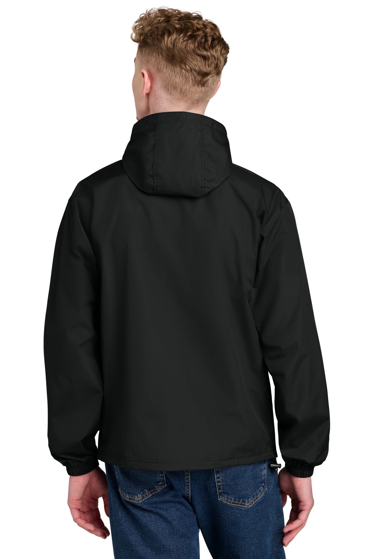 Champion Packable Anorak Jacket - Black - back