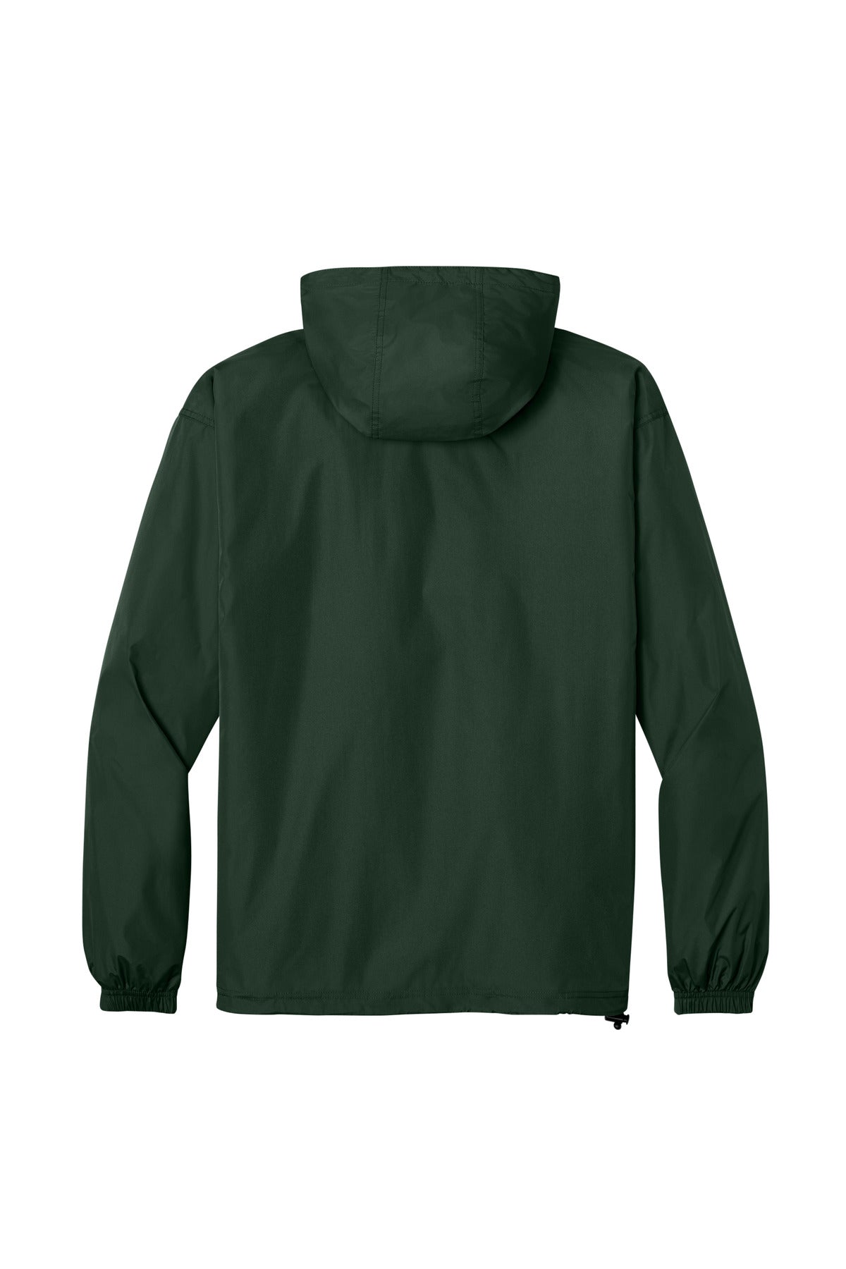 Champion Packable Anorak Jacket - Dark Green - flat back
