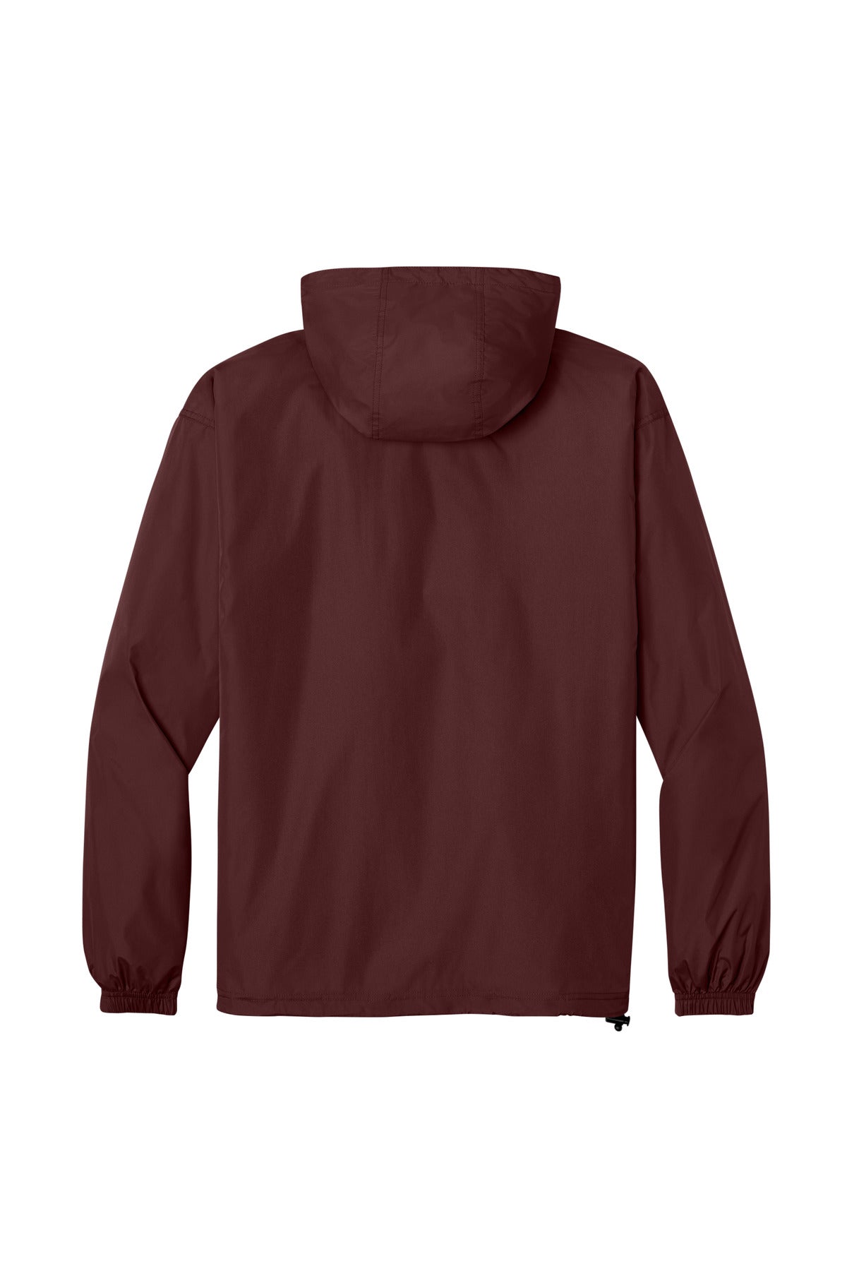 Champion Packable Anorak Jacket - Maroon - flat back