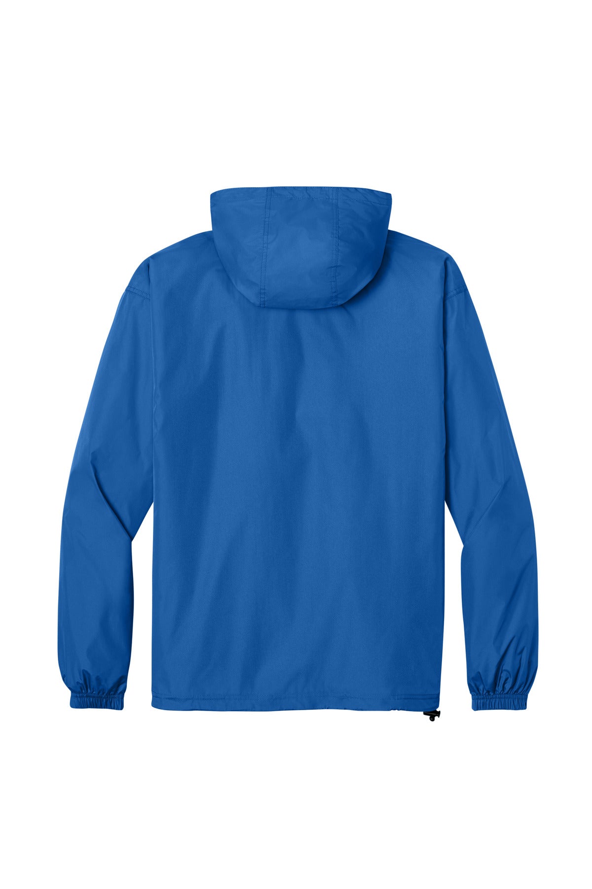 Champion Packable Anorak Jacket - Royal Blue - flat back