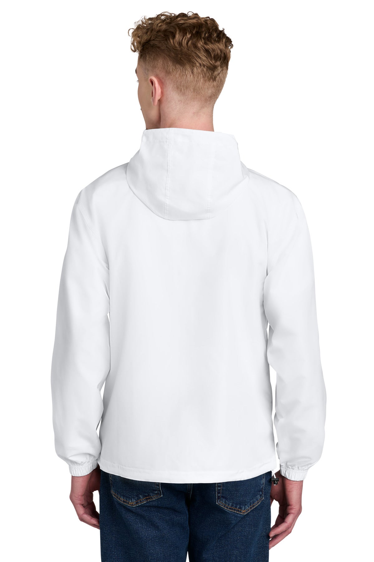 Champion Packable Anorak Jacket - White - back