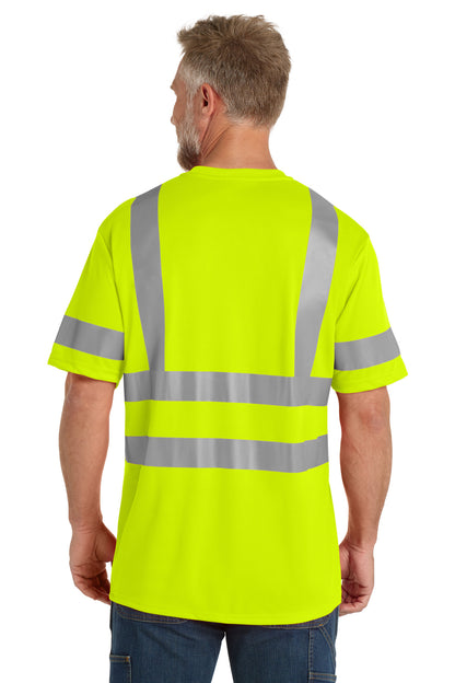 CornerStone ANSI 107 Class 3 Mesh Tee - Safety Yellow - back