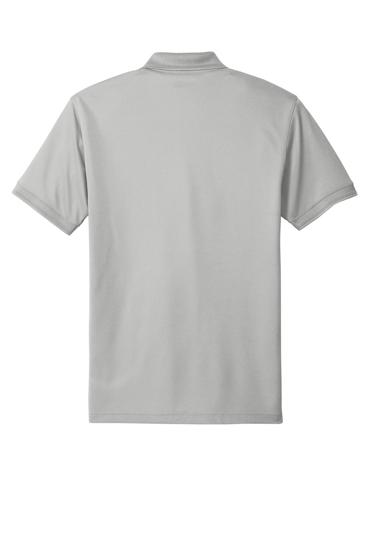 CornerStone Industrial Snag-Proof Pique Polo - Light Grey - flat back