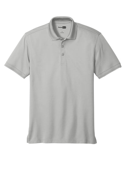 CornerStone Industrial Snag-Proof Pique Polo - Light Grey - flat front