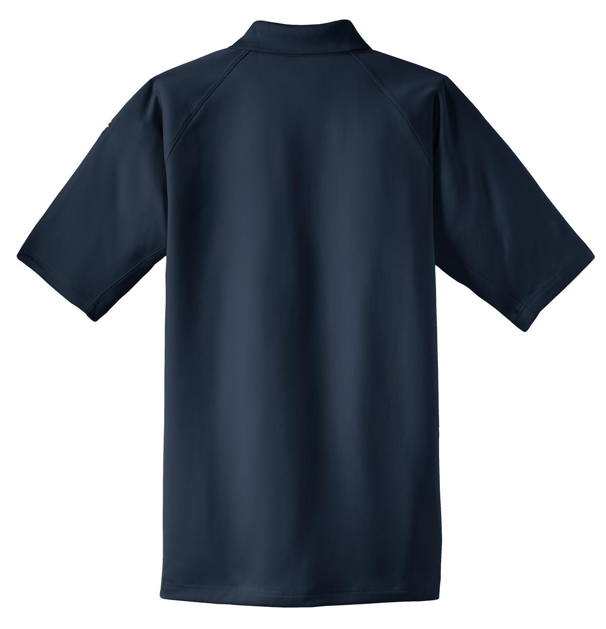 CornerStone Select Snag-Proof Tactical Polo - Dark Navy - flat back