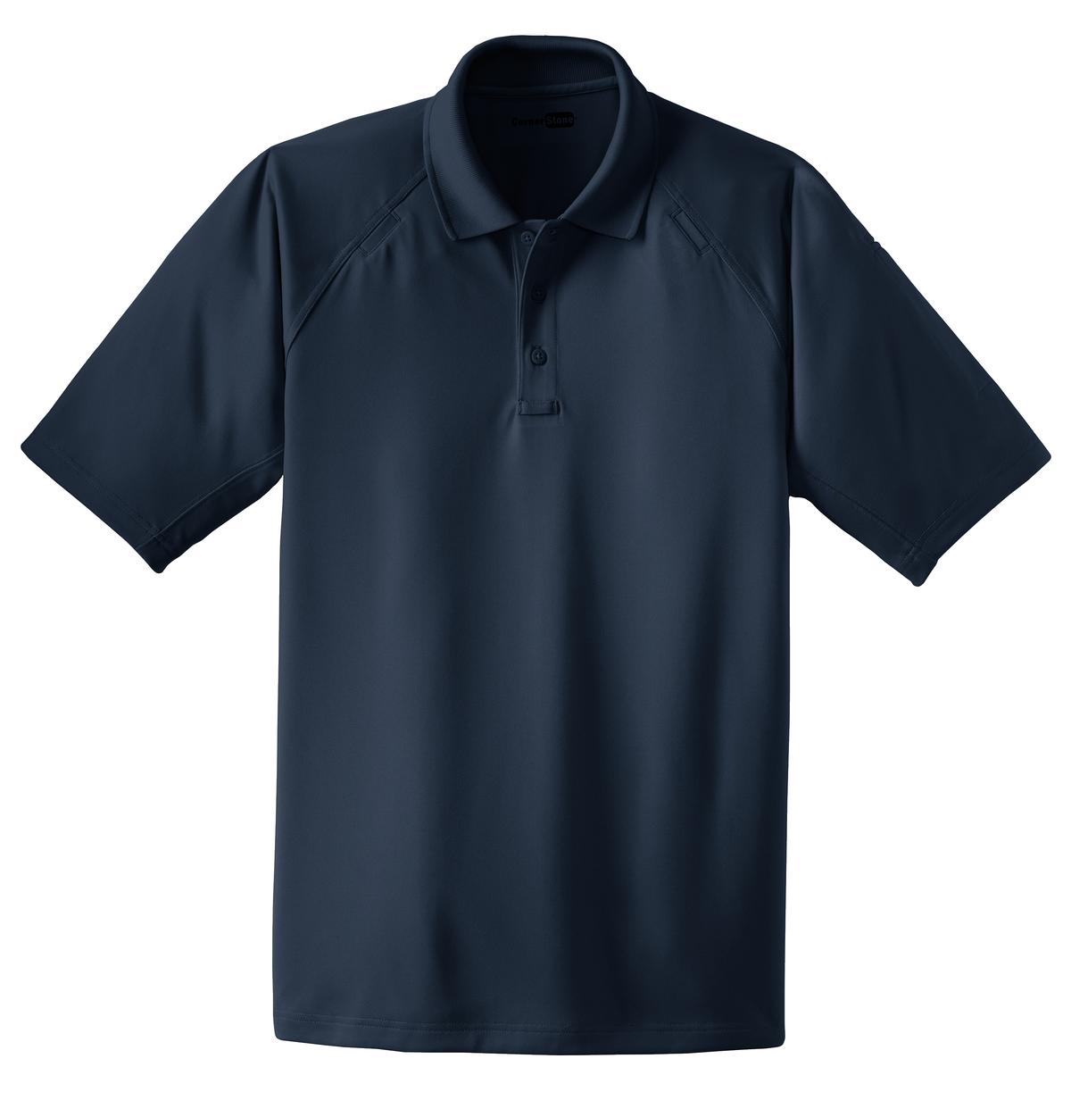 CornerStone Select Snag-Proof Tactical Polo - Dark Navy - flat front