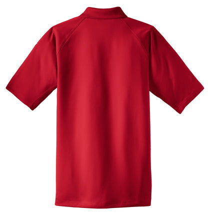 CornerStone Select Snag-Proof Tactical Polo - Red - flat back
