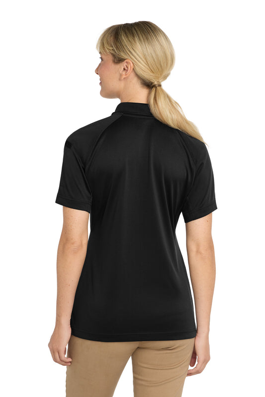 CornerStone Women's Select Snag-Proof Tactical Polo - Black - back
