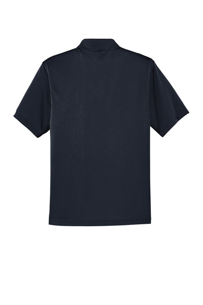 CornerStone Select Snag-Proof Pocket Polo - Dark Navy - flat back