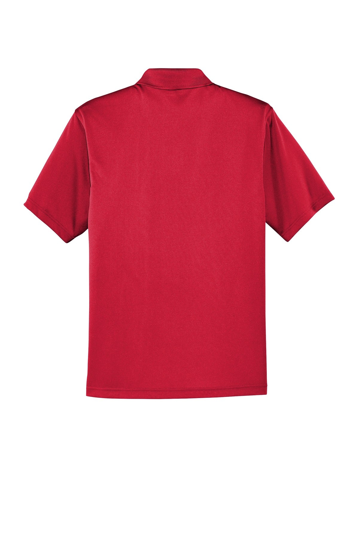 CornerStone Select Snag-Proof Pocket Polo - Red - flat back