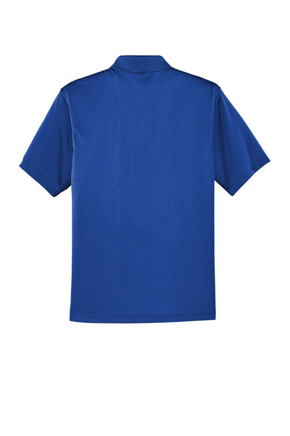 CornerStone Select Snag-Proof Pocket Polo - Royal - flat back