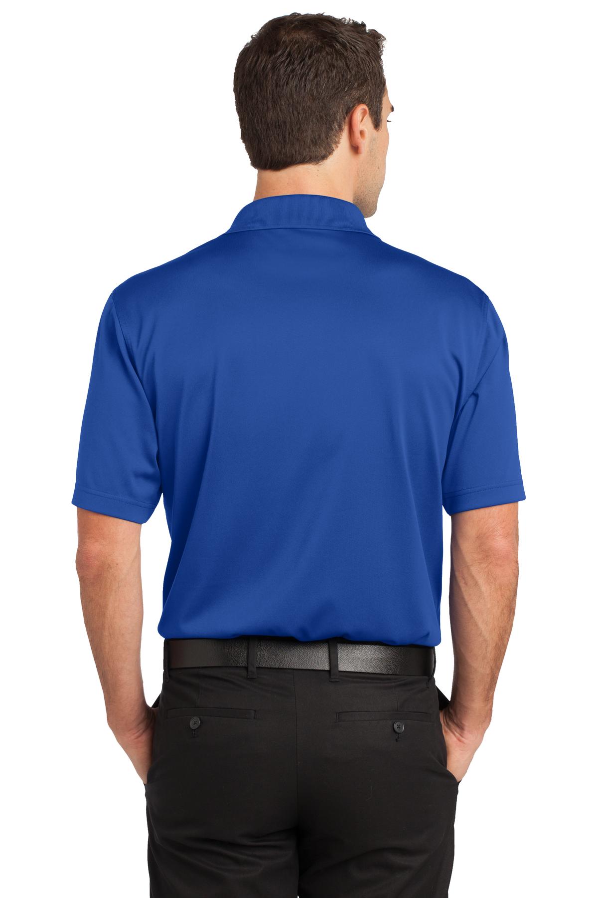 CornerStone Select Snag-Proof Pocket Polo - Royal - back
