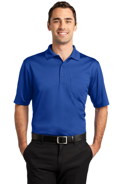 CornerStone Select Snag-Proof Pocket Polo - Royal - front