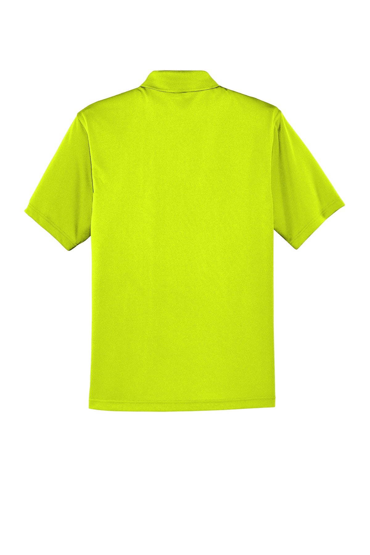 CornerStone Select Snag-Proof Pocket Polo - Safety Yellow - flat back
