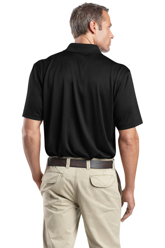 CornerStone Select Snag-Proof Polo - Black - back