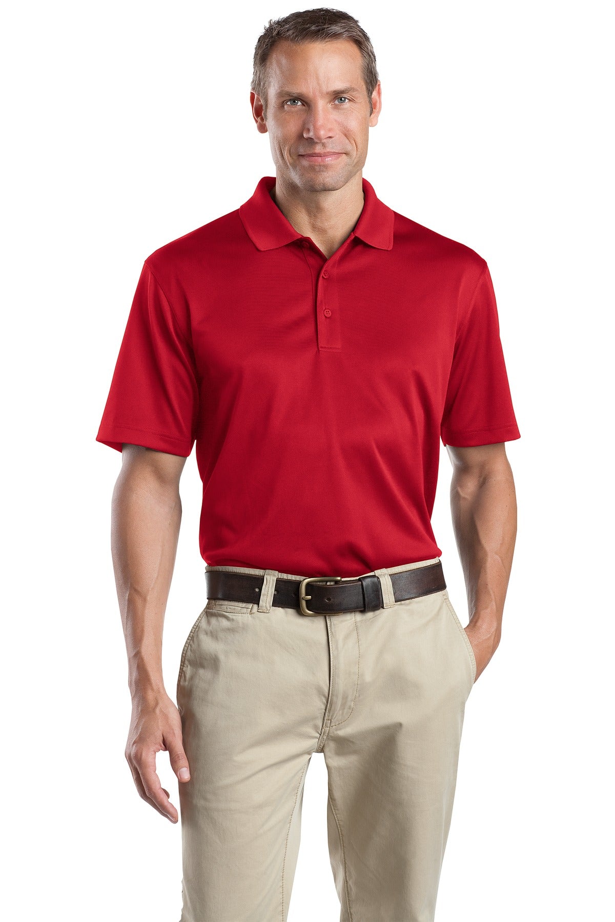 CornerStone Select Snag-Proof Polo - Red - front