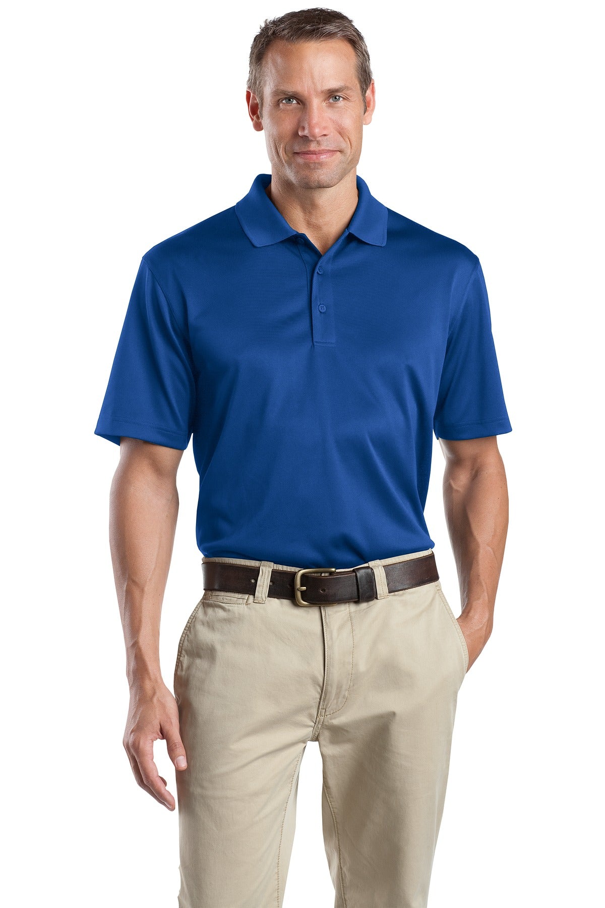CornerStone Select Snag-Proof Polo - Royal - front