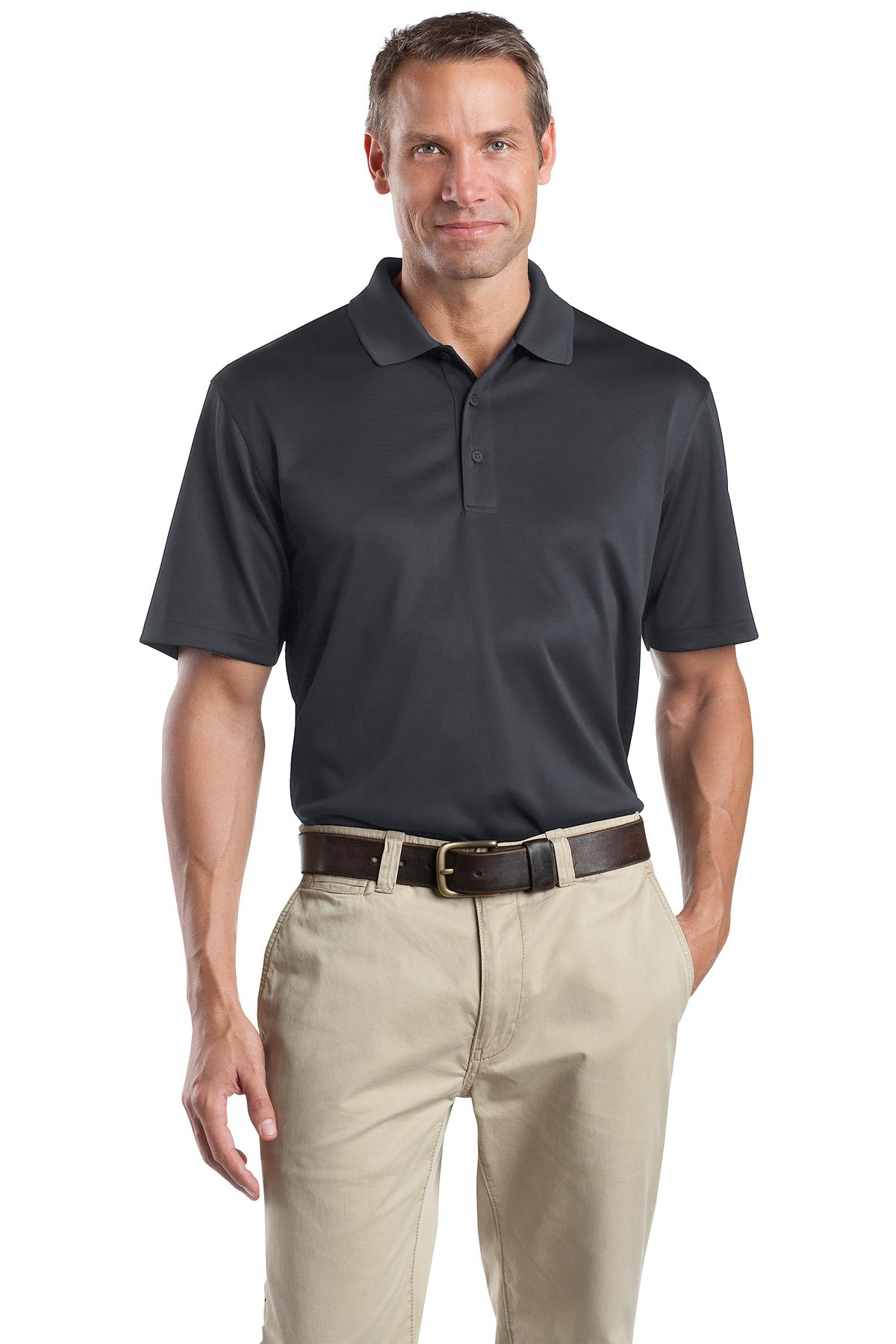 CornerStone Select Snag-Proof Polo - Charcoal - front