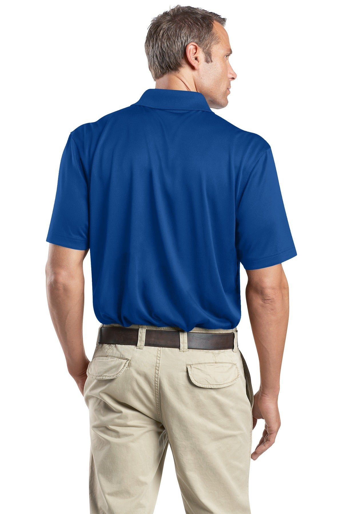CornerStone Select Snag-Proof Polo - Royal - back