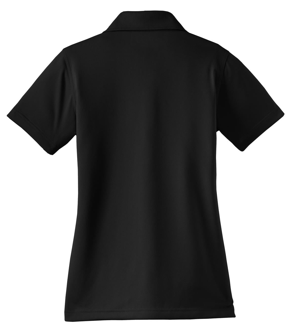CornerStone Women's Select Snag-Proof Polo - Black - flat back