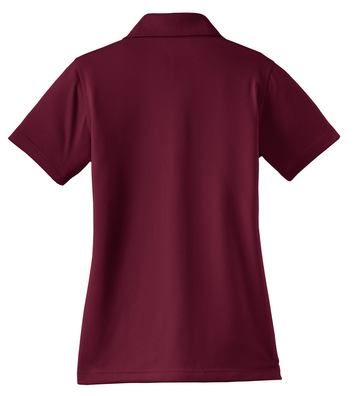 CornerStone Women's Select Snag-Proof Polo - Maroon - flat back