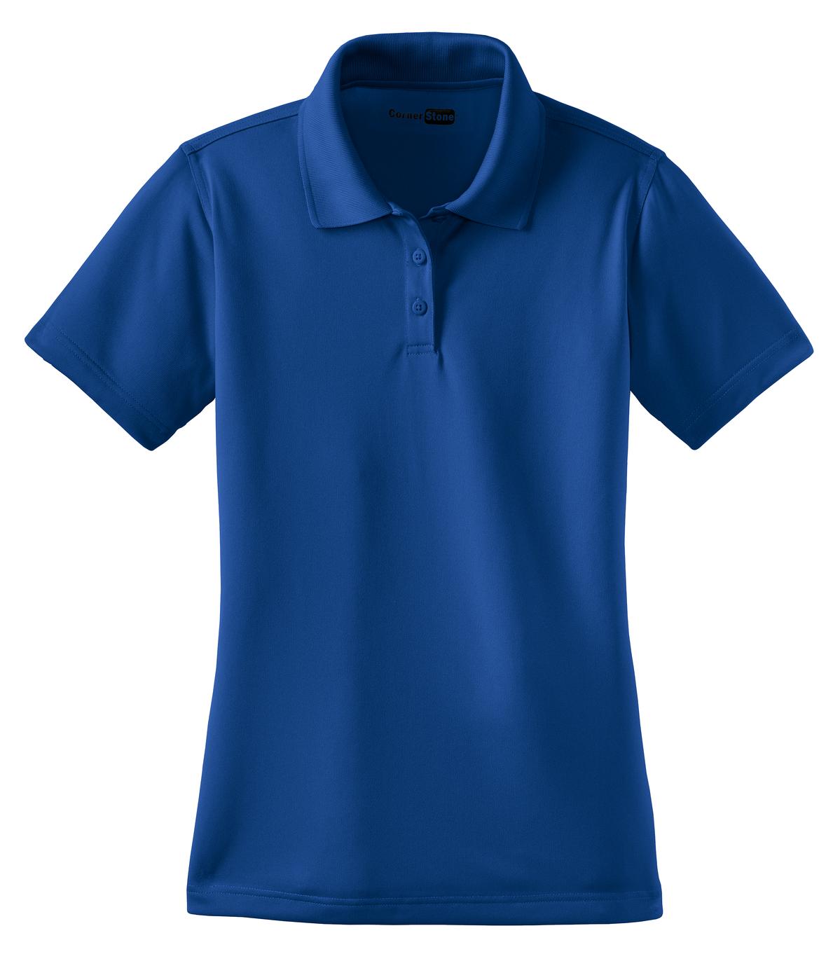 CornerStone Women's Select Snag-Proof Polo - Royal - flat front