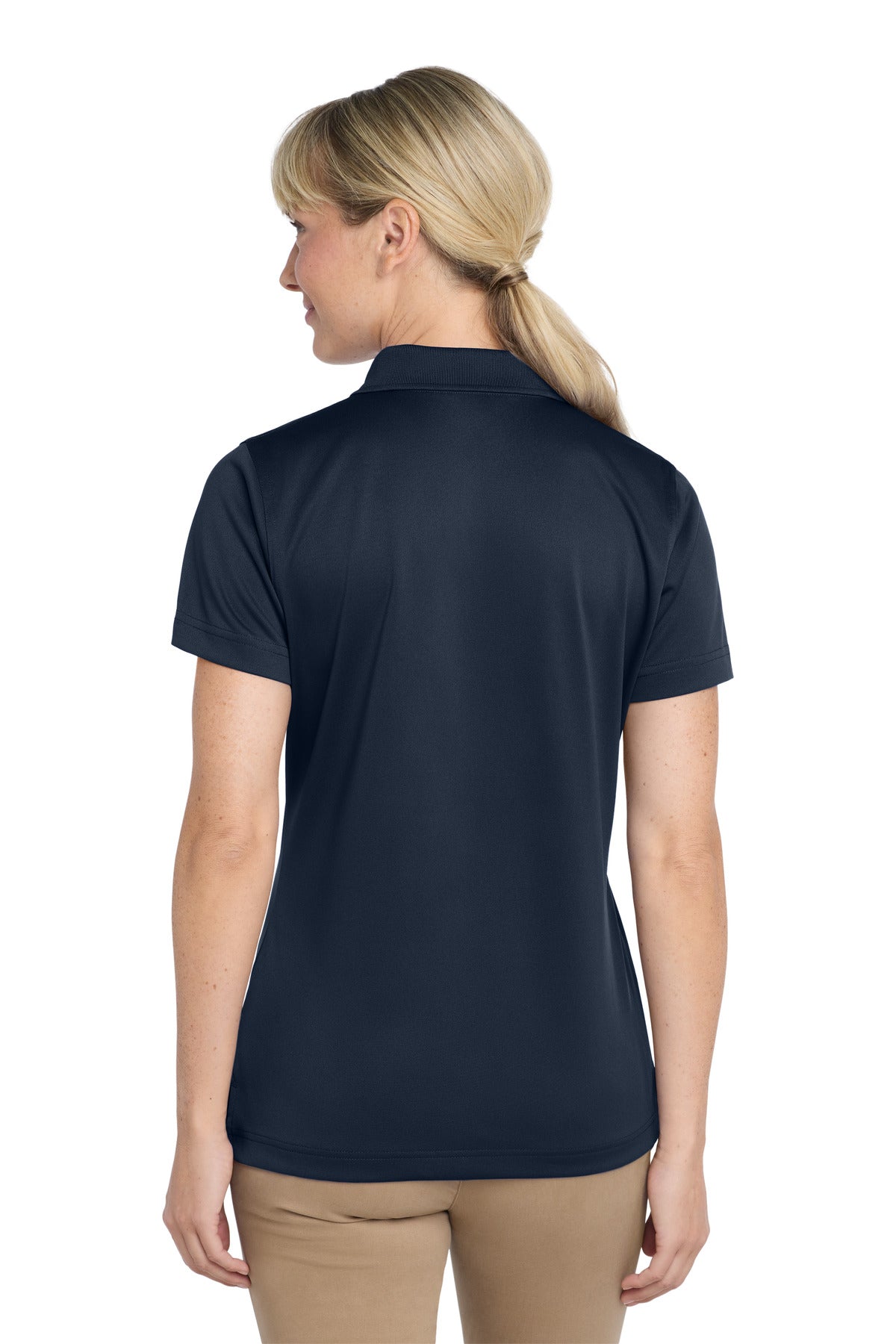 CornerStone Women's Select Snag-Proof Polo - Dark Navy - back